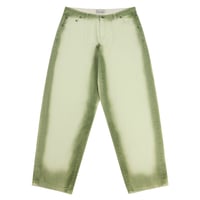 DIME CLASSIC BAGGY DENIM PANTS - MATCHA