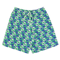YARDSALE SWIM SHORTS - BLUE/WHITE/GREEN