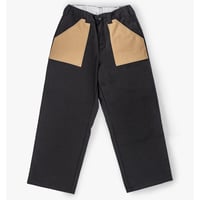 POETIC COLLECTIVE PAINTER DETAILS PANTS - BLACK/CAMEL