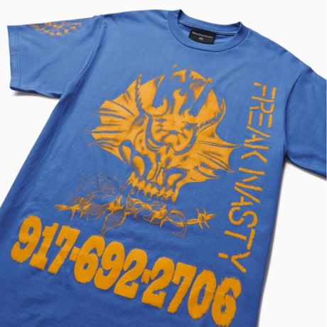 CALL ME 917 FREAK2 TEE -  BLUE
