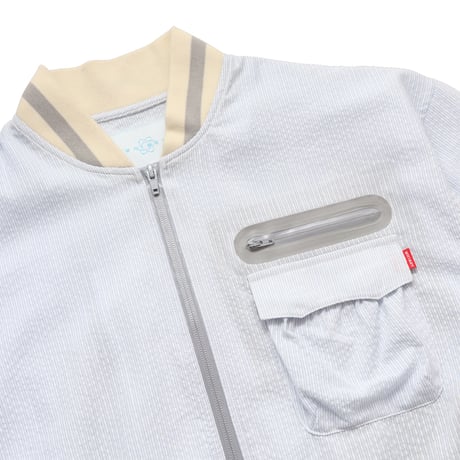 WHIMSY RAINING SEERSUCKER JACKET - STRIPE