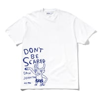 BUTTERGOODS X DANIELJOHNSTON DON'T BE SCARED TEE - WHITE