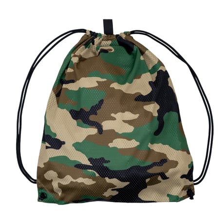 INTERBREED DIGSPORT GYM SACK - WOODLAND CAMO