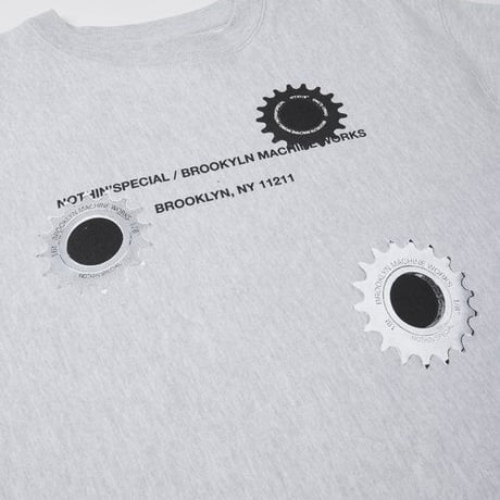 NOTHIN'SPECIAL GANGSTA CREWNECK - HEATHER GREY