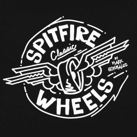 SPITFIRE GONZ HOOD - BLACK