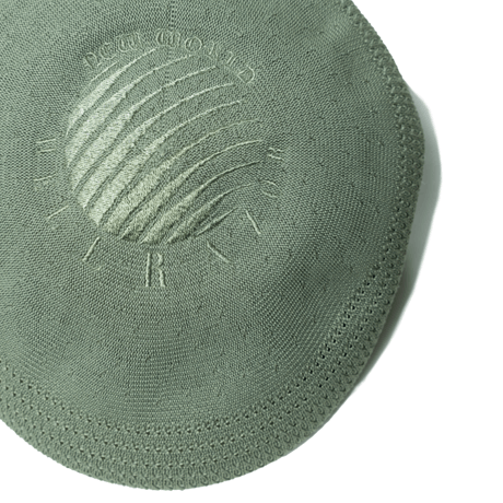 HELLRAZOR X KANGOL COIN EMBOSS TROPIC 504 VENTAIR -OILGREEN