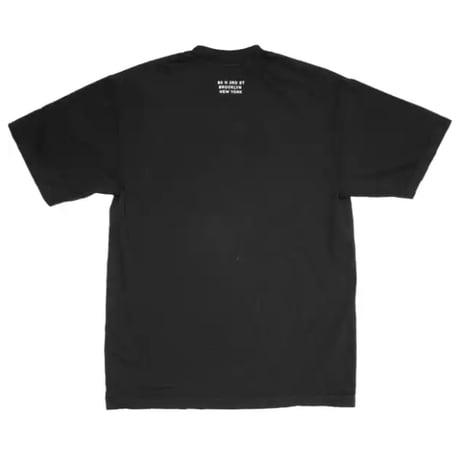 KCDC  SHOP TEE  - BLACK WITH RED & WHITE
