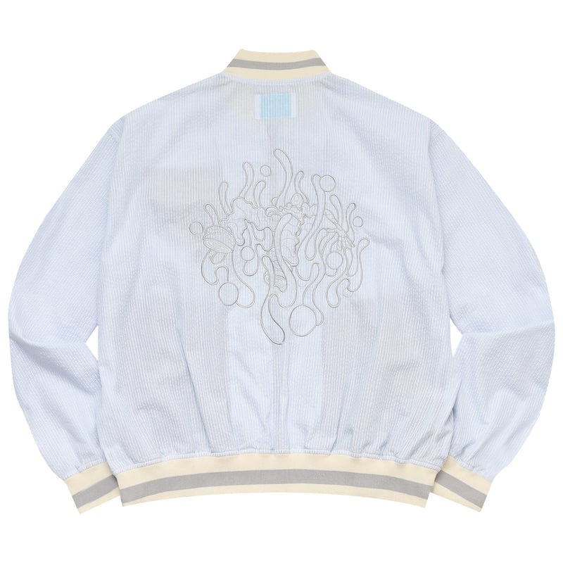 WHIMSY RAINING SEERSUCKER JACKET - STRIPE | BOT