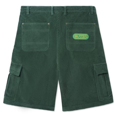 BUTTERGOODS CORDUROY CARGOSHORTS - F,GREEN