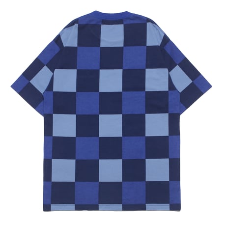 HELLRAZOR BLOCK CHECK SHIRT - BLUE