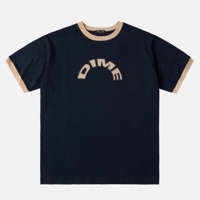 DIME ARCH RINGER TEE - NAVY