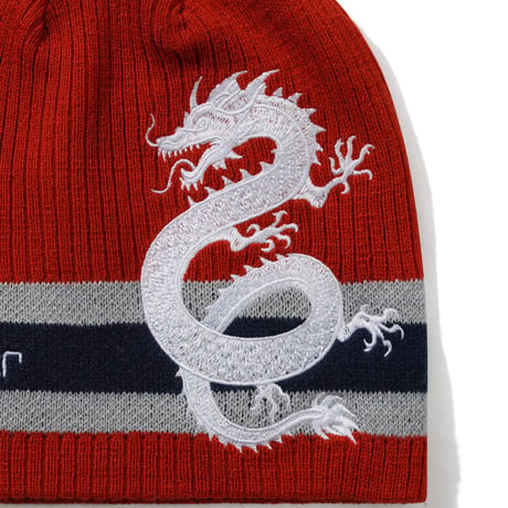 BUTTERGOODS DRAGON SKULLY BEANIE - RED