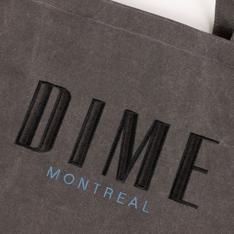 DIME MONTREAL  TOTE BAG - CHARCOAL