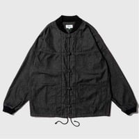 DEMARCOLAB  CHIN ZZ DENIM JKT - BLACK