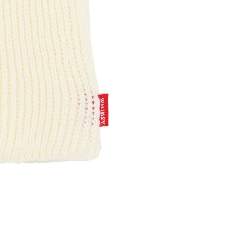 WHIMSY SINGLE BEANIE - WHITE
