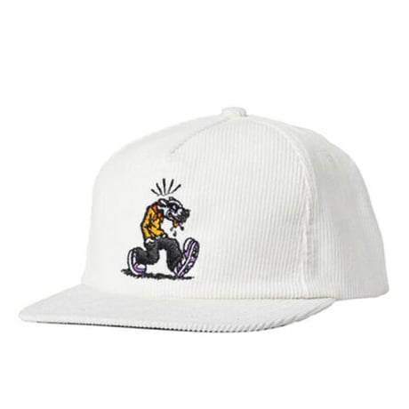 REAL COMIX  CORDUROY SNAPBACK - WHITE