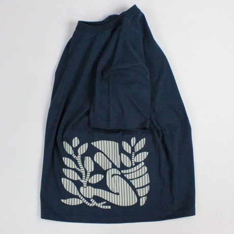 RAJABROOKE BOO TEE - WASH NAVY