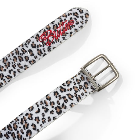 BUTTERGOODS ANIMAL HIDE BELT - LEOPARD