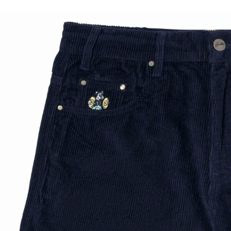 BUTTER GOODS CYMBALS CORDUROY SHORTS - NAVY