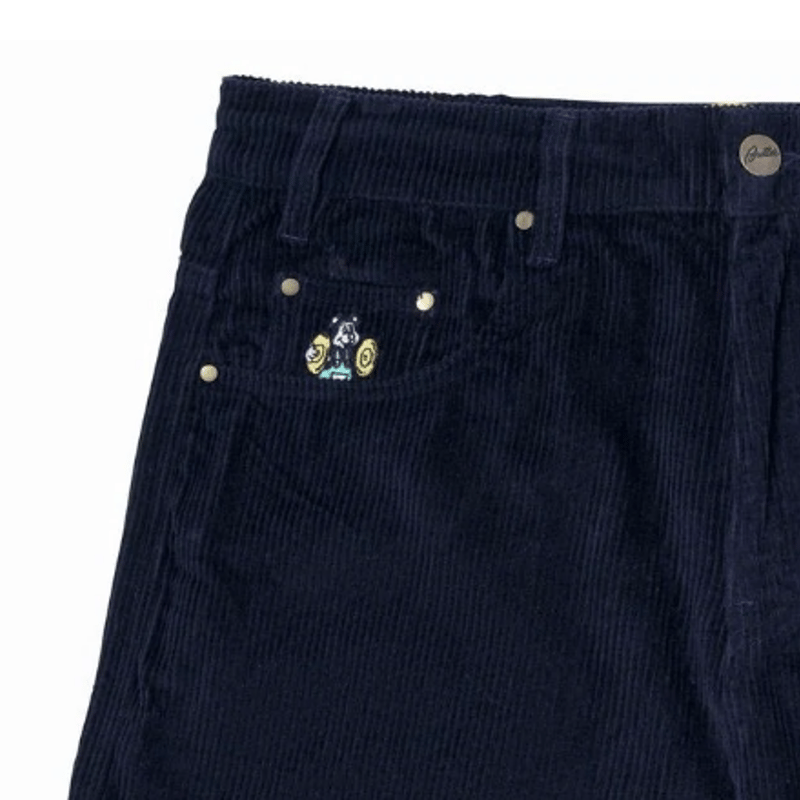 BUTTER GOODS CYMBALS CORDUROY SHORTS - NAVY | B