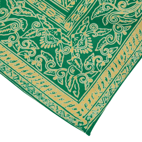 RAJABROOKE CENTER WAU HANDKERCHIEF - ORANGE
