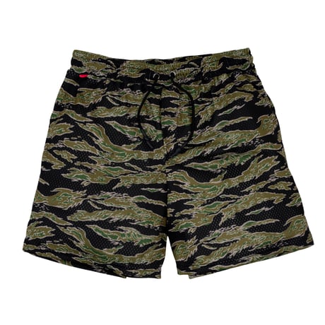 INTERBREED AIRY TRAINING MESH SHORTS - TIGER CAMO