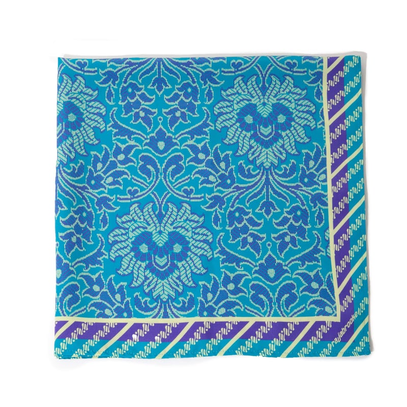RAJABROOKE ASIAN BATIK FUROSHIKI - PEACOK BLUE