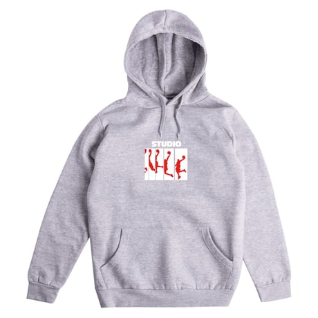 STUDIO SKATEBOARDS THE DUNK HOODIE - H,GREY