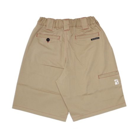 POETIC COLLECTIVE PAINTER SHORTS KHAKI