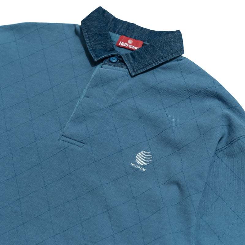 ウェア HELLRAZOR DIAMOND RUGBY HELLRAZOR DIAMOND RUGBY - BLUE | BOTTOM LINE