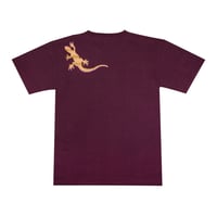 TIMESCAN TRIBAL TEE - BURGUNDY