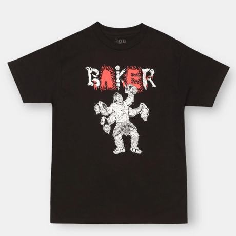 BAKER KOMBAT TEE - BLACK