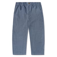 BUTTERGOODS HICKORY WIDE LEG PANTS - MIDNIGHT,NAVY