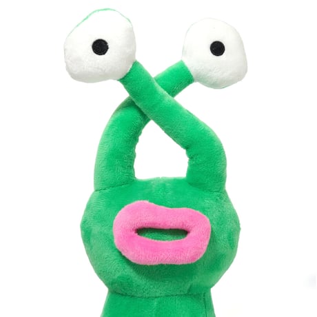 BUTTERGOODS X DANIELJOHNSTON GREEN JEREMIAH PLUSHIE