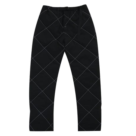 WHIMSY  REFLECTIVE QUILTED DOWN PANTS - BLACK