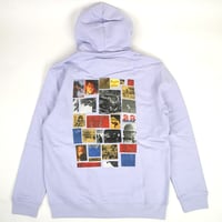 POETIC COLLECTIVE BLAZE OF NOON HOODIE V-  L,PURPLE