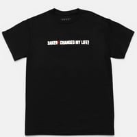 BAKER  BAKER3 CHENGED MY LIFE TEE - BLACK