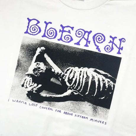 BLEACHUSA LOSE CONTROL TEE - WHITE
