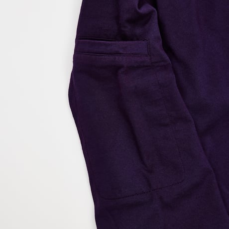 RAJABROOKE X TONE  ARM POCKET L/S TEE - PURPLE