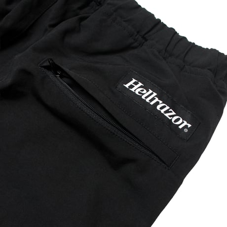 HELLRAZOR REVERSIBLE NYLON FLEECE PANTS - BLACK/TREBARK