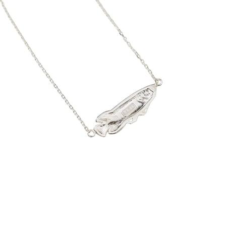 RAJABROOKE AROWANA NECKLACE - SILVER