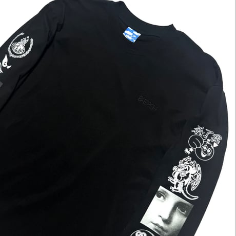 BLEACH USA JUNK L/S TEE - BLACK