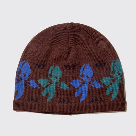 DEMARCOLAB  CHOCO MIX FLEECE BEANIE - BROWN