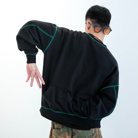 DEMARCOLAB MAKE IT 2 CREWNECK SWEATER - ASH