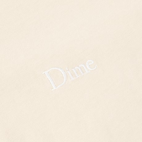 DIME CLASSIC SMALL LOGO TEE - FOG