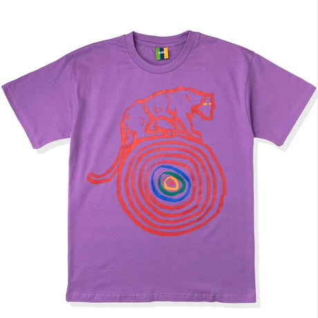 BEDLAM TOP TEE - LIGHT PURPLE