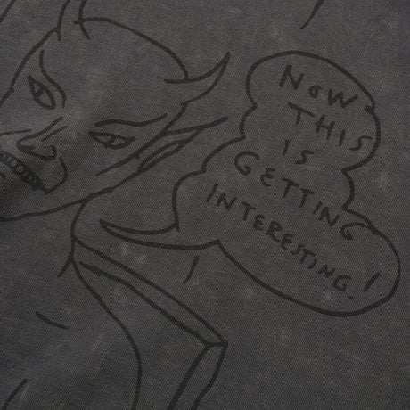 BUTTERGOODS X DANIELJOHNSTON SATAN TEE - BLACK