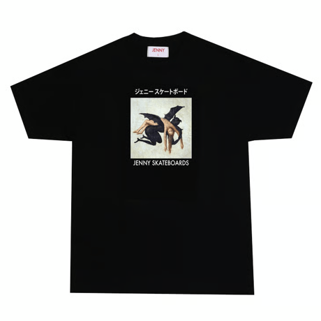 JENNY BAD BOY TEE - BLACK