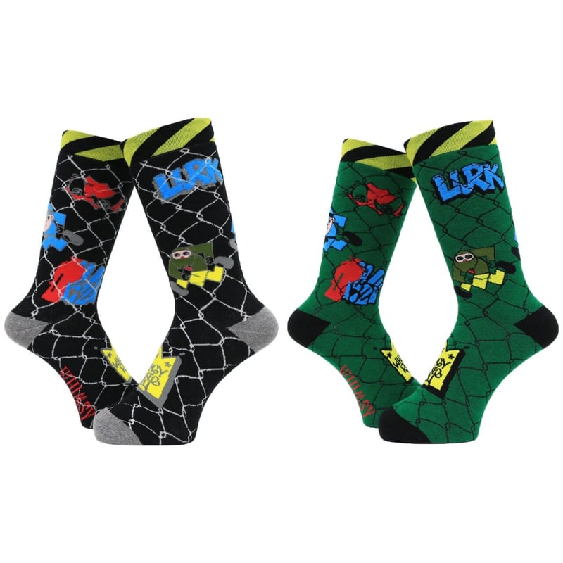 WHIMSY STANG LURK SOCKS -2色 | BOTTOM LINE