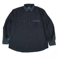 RAJABROOKE 切替FLANNEL SHIRTS -  HIJAU GRAY
